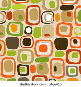 Retro Candy Cubes (Vector) Spot illustration of stylish, retro squares. All  squares complete so you can move them around! Easy-edit vector file--No transparencies or strokes! - Powered by Shutterstock - Get 15% off with code: PIKWIZARD15