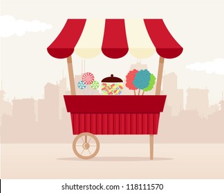 Retro Candy Stand