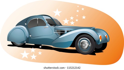 Retro car