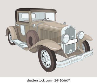 Retro car