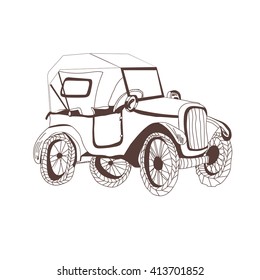 Retro car