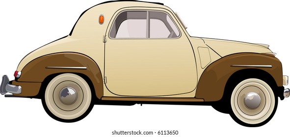 Retro car
