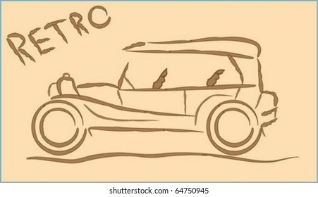 Retro car