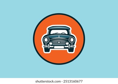 Retro Car Design Vector | Vintage Classic Car Illustration for T-Shirts, Posters, and Digital Art | Old School Automotive Graphics