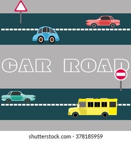 retro car icon set