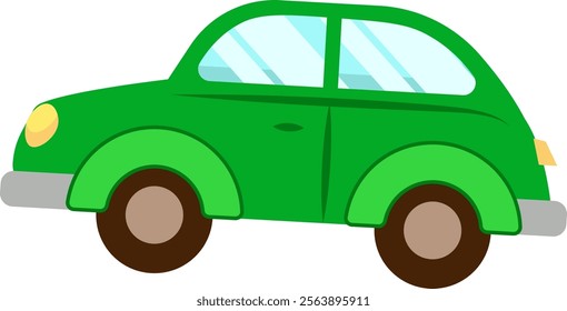 Retro Car Illustration Vector Illustration