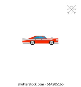 Retro Car Vector Icon