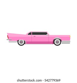 Retro car vector vehicle.