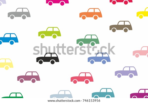 Retro\
car vehicle transport wallpaper background\
vector