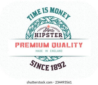 Retro card design