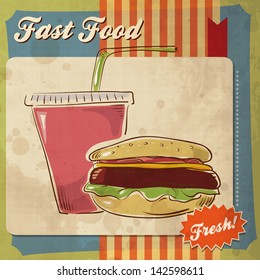 retro cardboard design with rapid nutrient classic fast rapid texture dirty scene edge food old senior ornate fancy beauty vintage messy science decorative classical flag drop passionate loving victor