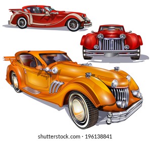 Retro cars