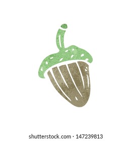 dibujos animados retro bellota