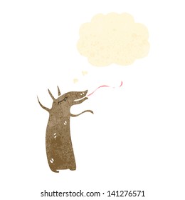 retro cartoon ant eater