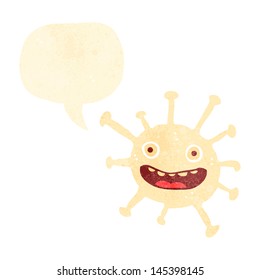 retro cartoon antibody