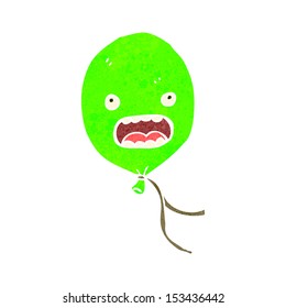 retro cartoon balloon