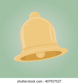 retro cartoon bell