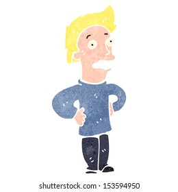 Retro Cartoon Blond