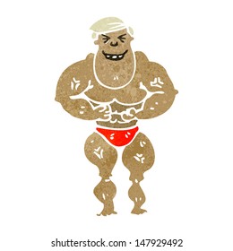 constructor de cuerpos de dibujos animados retro