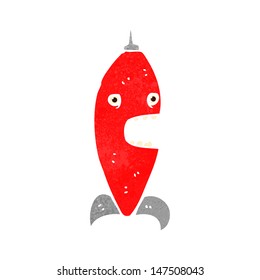 retro cartoon bomb