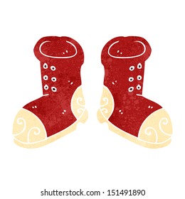 retro cartoon boots