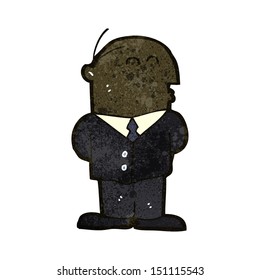 retro cartoon boss