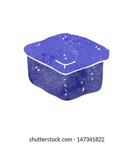 retro cartoon box