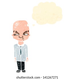 retro cartoon brainiac