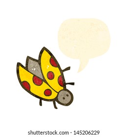 retro cartoon bug