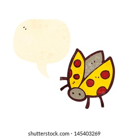 retro cartoon bug