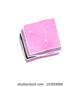 retro cartoon candy