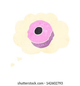 retro cartoon candy symbol