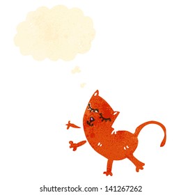 retro cartoon cat