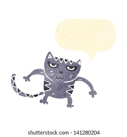 retro cartoon cat