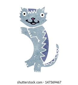retro cartoon cat