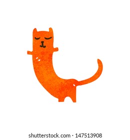 retro cartoon cartoon cat