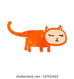 retro cartoon cartoon cat