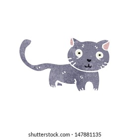 gato retro de dibujos animados
