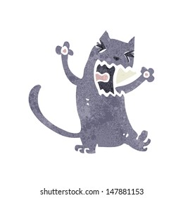 retro cartoon cat