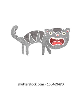 Retro-Cartoon-Katze