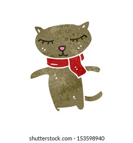 gato retro de dibujos animados