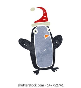 caricatura retro navidad robin