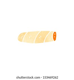 retro cartoon cigarette