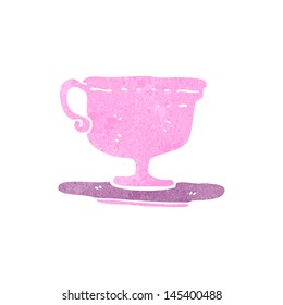 Retro-Cartoon-Kaffeetasse