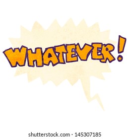retro cartoon comic book whatever shout