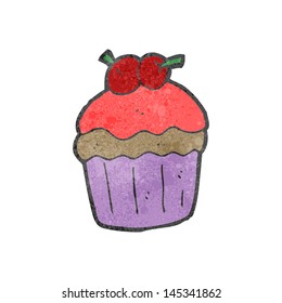 quequito de dibujos animados retro