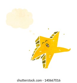 estrella de baile de dibujos animados retro