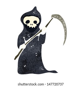 retro cartoon death