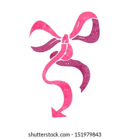 arco decorativo de desenho animado retrô