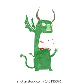 retro cartoon devil